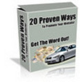 Thumbnail Twenty Ways To Promote Your Site Thumbnail Twenty Ways To Promote Your Site